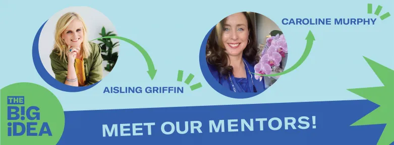 Big Idea banner with headshots of mentors