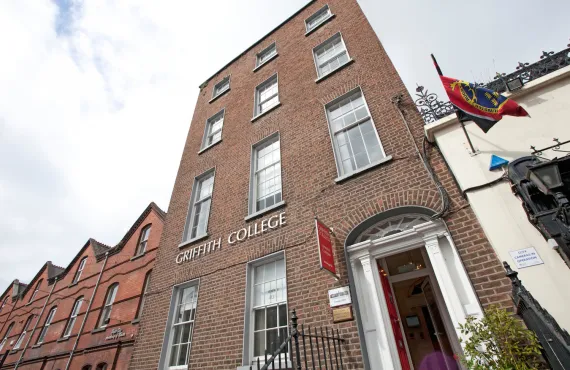 Griffith College Limerick outside shot of building