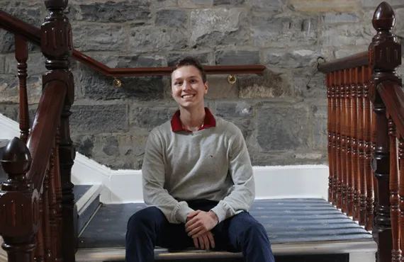 Griffith College intern, Ned Panara