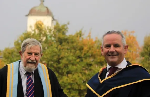 Paul Reid at Griffith College Graduation