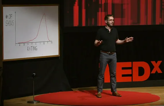 Sebastian Wernicke talks about how to use data to make a hit TV show