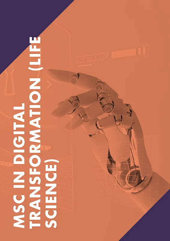 MSc Digital Transformation prospectus cover page