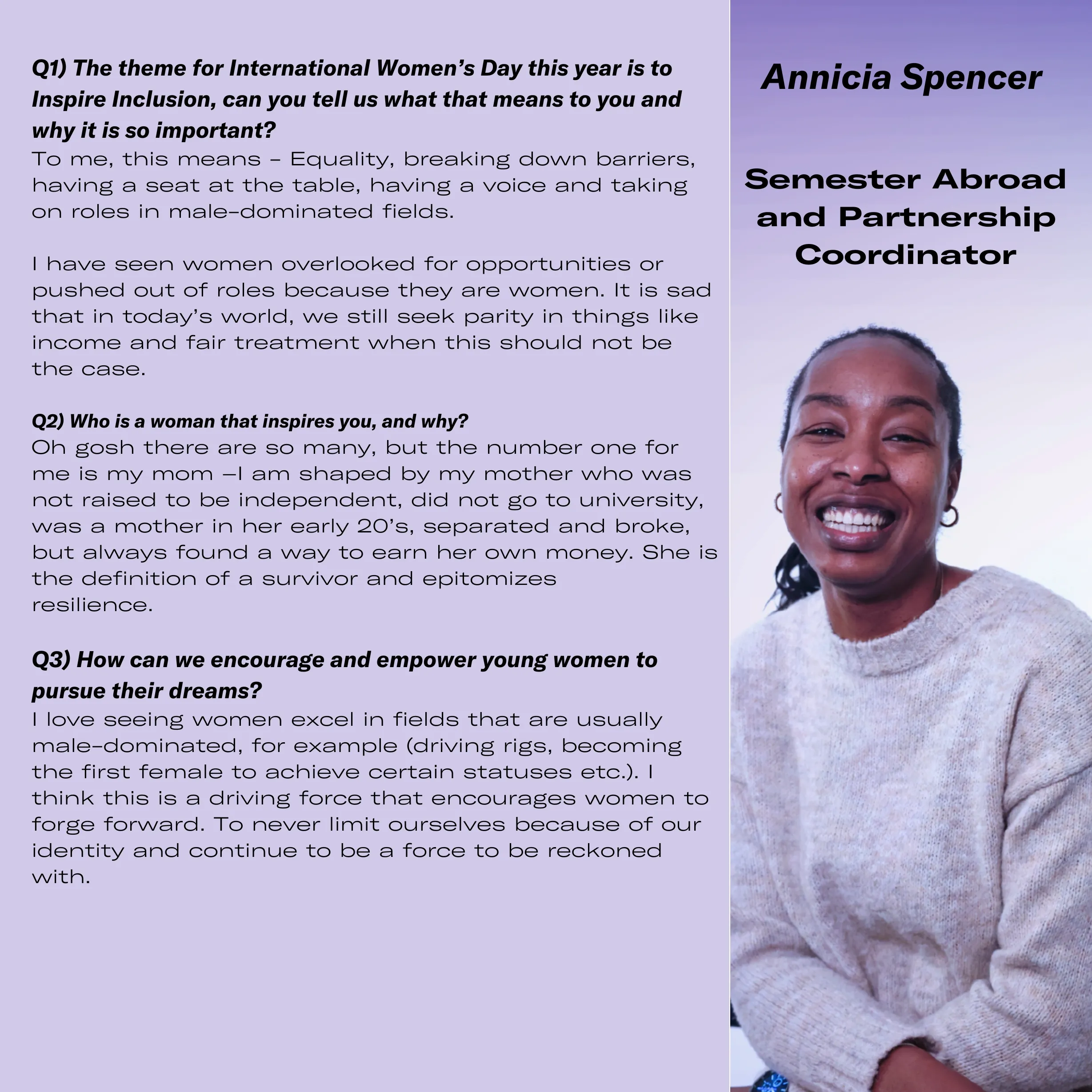 Annicia Spencer