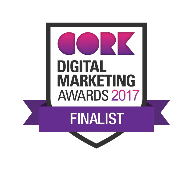 Cork Digital Marketing Awards 2017 - Finalist Cork Digital Marketing Awards 2017 - Finalist