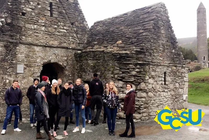 Members of the GCD SU on a trip to Glendalough Members of the GCD SU on a trip to Glendalough
