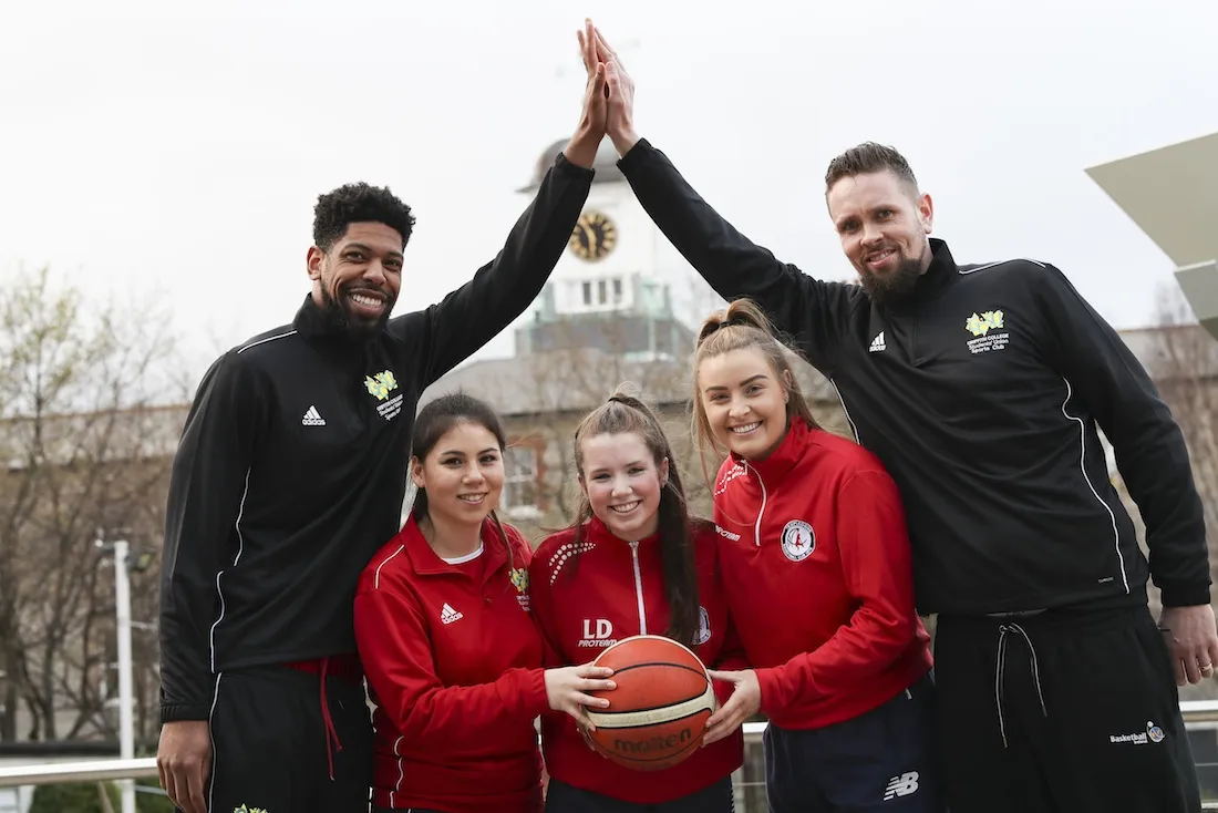 Announcing a New Partnership with Templeogue Basketball Club Griffith College and Templeogue basketball players