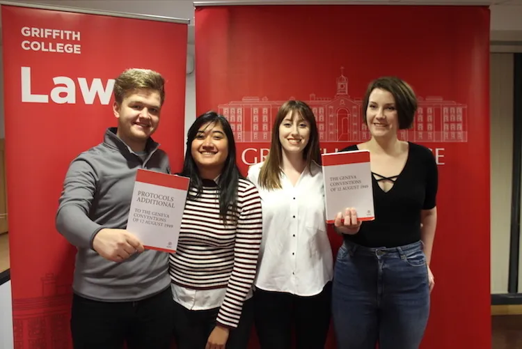 Law students at Griffith College Law students at Griffith College