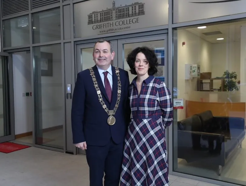 Lord Mayor of Dublin at Griffith College City Centre Lord Mayor of Dublin at Griffith College City Centre