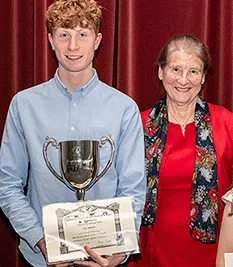 LSMD Excellence Awards 2019 Orin Mitchell with Irene Fleming LSMD Excellence Awards 2019 Orin Mitchell with Irene Fleming