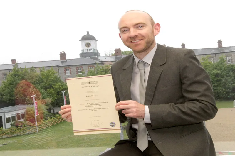 Phillip Murray, 1st in the world, ACCA Paper F5 Griffith College Alumni