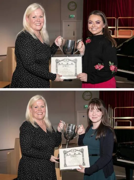 The LSMD winners pose with their awards The LSMD winners pose with their awards