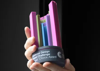 Two Griffith College design students have reached the finals of the Universal Design Grand Challenge. Universal Design Grand Challenge award
