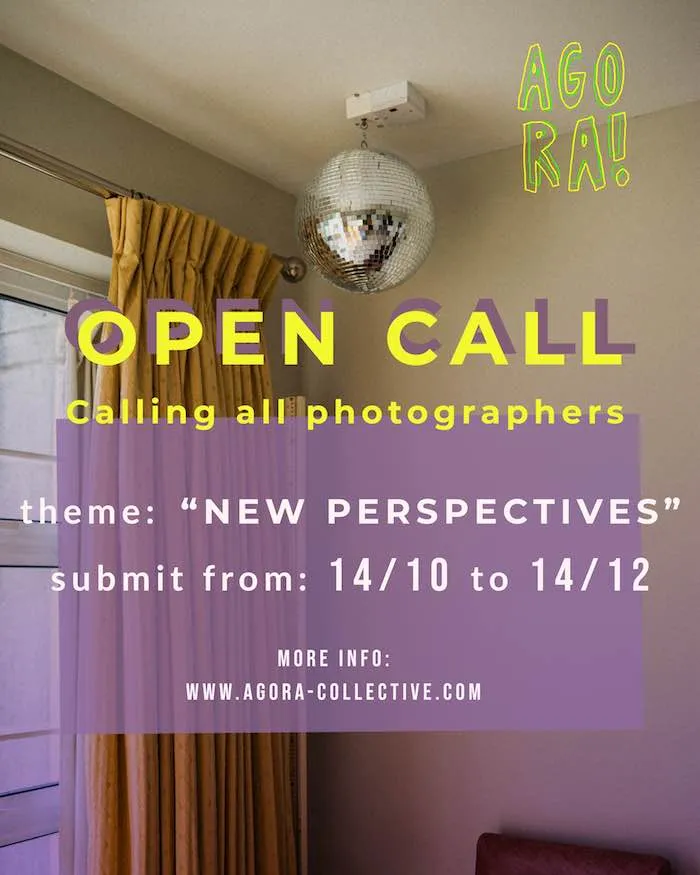 Agora Open Call flier Agora Open Call flier