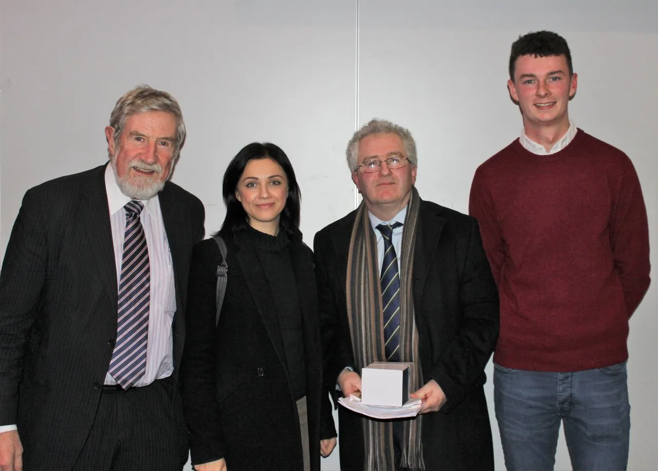 Seamus Woulfe & Prof. Diarmuid Hegarty 