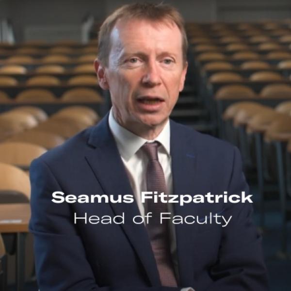 Seamus fitzpatrick - head of business faculty