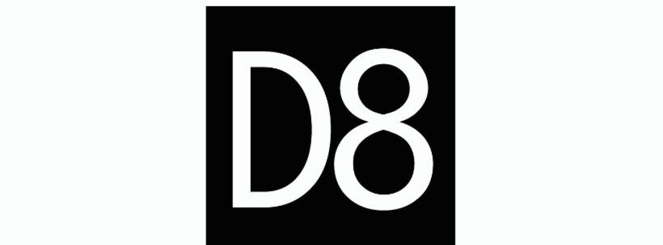 D8 magazine logo D8 magazine logo