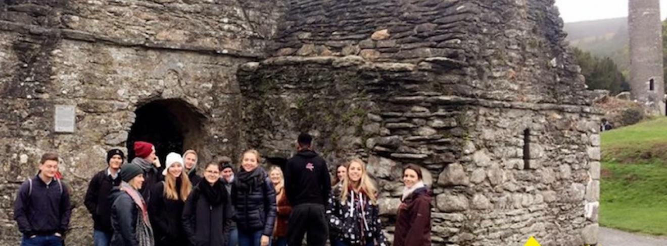 Members of the GCD SU on a trip to Glendalough Members of the GCD SU on a trip to Glendalough