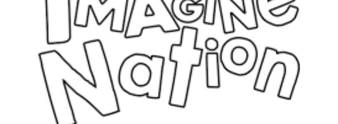 Imagine Nation logo by designer Fintan Wall Imagine Nation logo by designer Fintan Wall