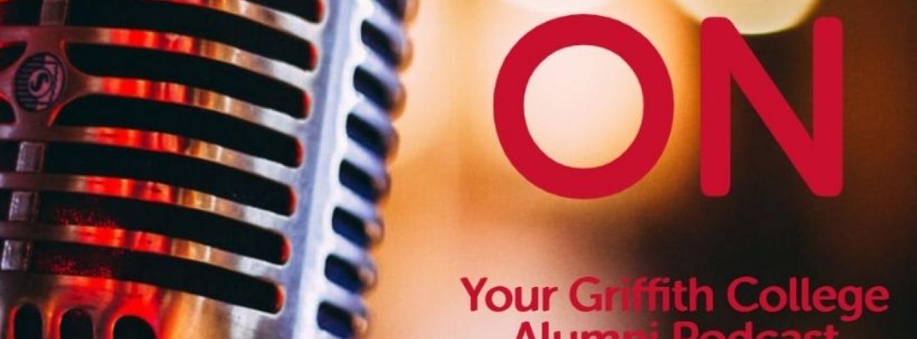 Spotlight On podcast spotlight on logo with microphone