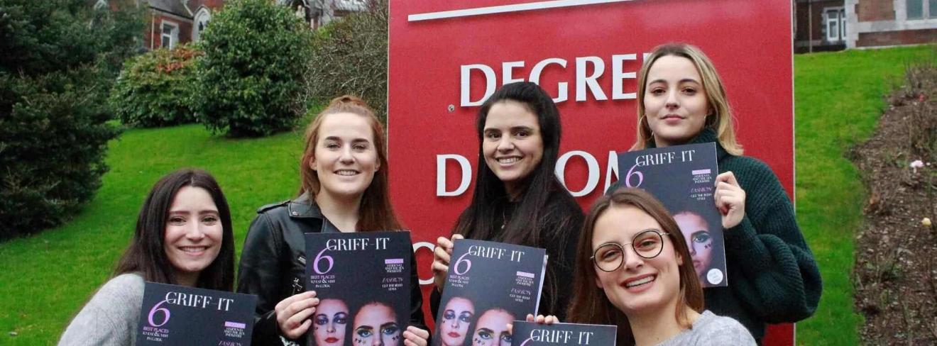 Griffith College Cork Campus Launches Issue 1 of 'Griff-it' Magazine Griffith College Cork Campus Launches Issue 1 of 'Griff-it' Magazine