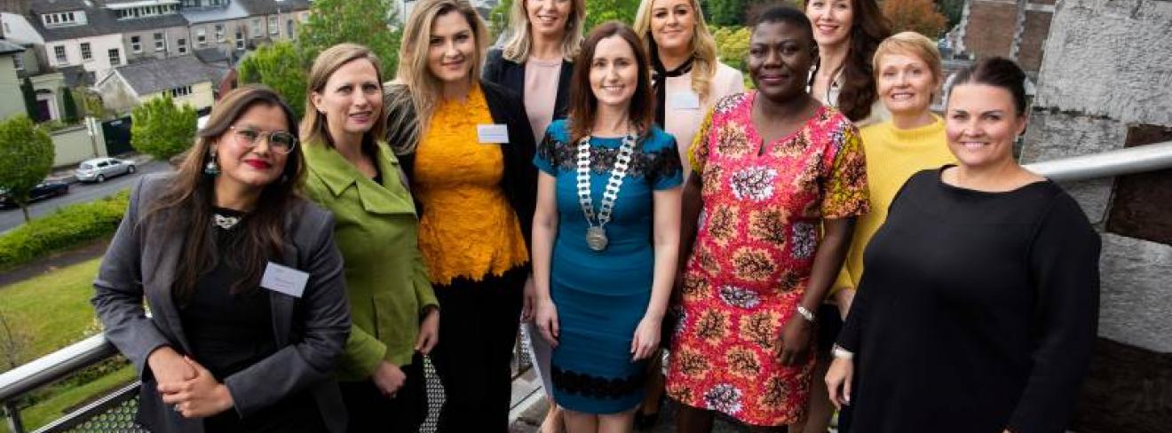 Outstanding Women Panellists with Network Cork members and Griffith College Staff Outstanding Women Panellists with Network Cork members and Griffith College Staff